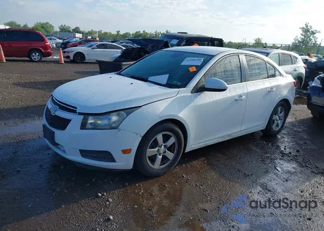 2013 Chevrolet Cruze 1Lt Auto из США, поврежденный, VIN 1G1PC5SB6D7142022